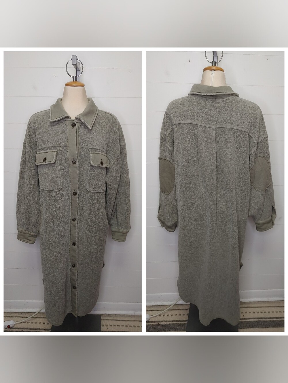 Free People Long Ruby Jacket Size S - Picture 4 of 15